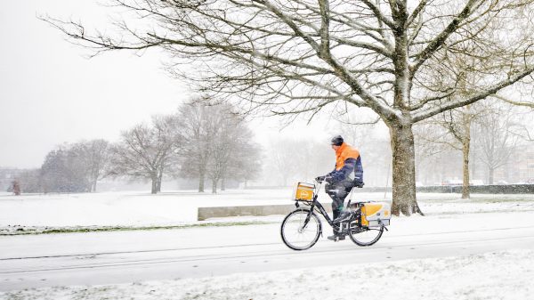 Vertraagde levering door winterweer